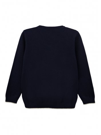 Синий джемпер для мальчика PlayToday Tween 22011012, вид 2