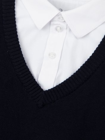 Синий джемпер для мальчика PlayToday Tween 22011202, вид 2