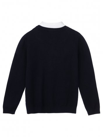 Синий джемпер для мальчика PlayToday Tween 22011202, вид 3