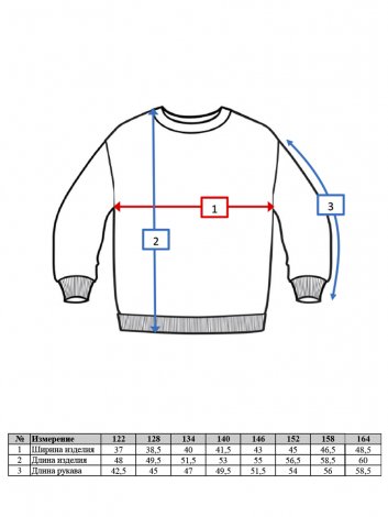 Синий джемпер для мальчика PlayToday Tween 22011202, вид 8