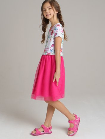 Розовые сандалии для девочек для девочки PlayToday Tween 220128006, вид 7