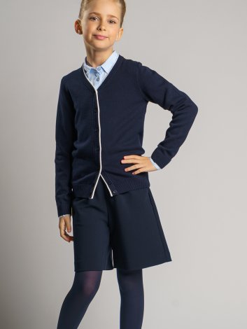 Синий кардиган для девочки PlayToday Tween 22021020, вид 5