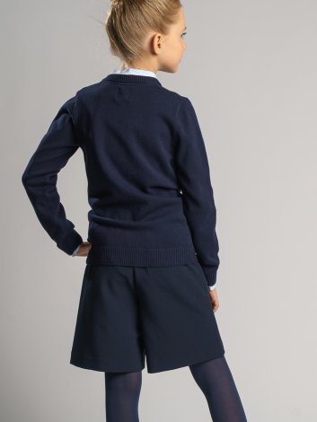 Синий кардиган для девочки PlayToday Tween 22021020, вид 7