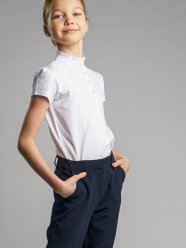 Белая футболка для девочки PlayToday Tween 22021087