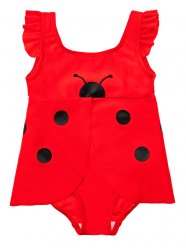 Красный купальник для девочки PlayToday Baby 220321023