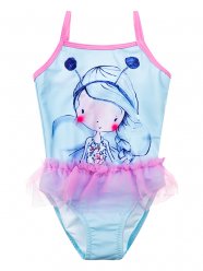Голубой купальник для девочки PlayToday Baby 220321028