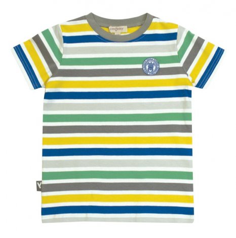 Полосая футболка для мальчика PlayToday 221004, вид 1