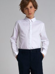 Белая сорочка (regular fit) для мальчика PlayToday Tween 22117228
