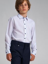 Белая сорочка (comfort fit) для мальчика PlayToday Tween 22117255
