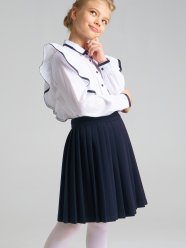 Темно-синяя юбка для девочки PlayToday Tween 22127098