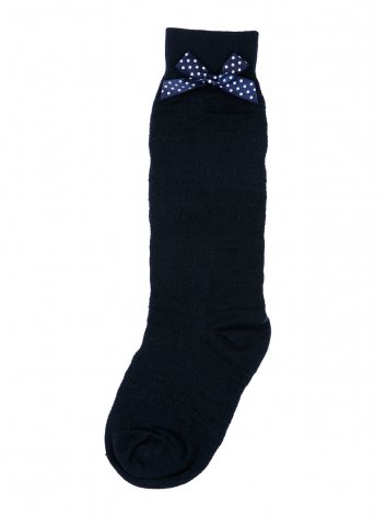 Темно-синие гольфы для девочки PlayToday Tween 22127218, вид 1