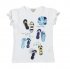 Белая футболка для девочки PlayToday 222017, вид 1 превью