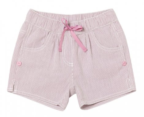 Розовые шорты для девочки PlayToday 222032, вид 1