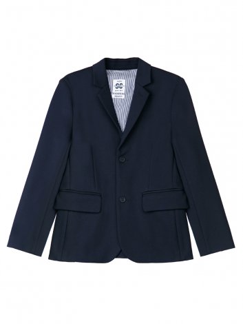 Темно-синий пиджак трикотажный для мальчика PlayToday Tween 22217005, вид 7