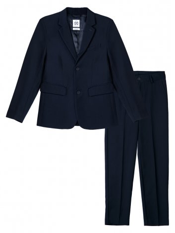 Темно-синий костюм: брюки, пиджак для мальчика PlayToday Tween 22217006, вид 8