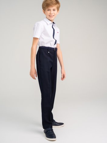 Темно-синий костюм: брюки, пиджак для мальчика PlayToday Tween 22217007, вид 4
