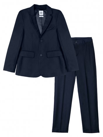 Темно-синий костюм: брюки, пиджак для мальчика PlayToday Tween 22217007, вид 7
