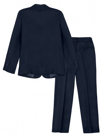 Темно-синий костюм: брюки, пиджак для мальчика PlayToday Tween 22217007, вид 8