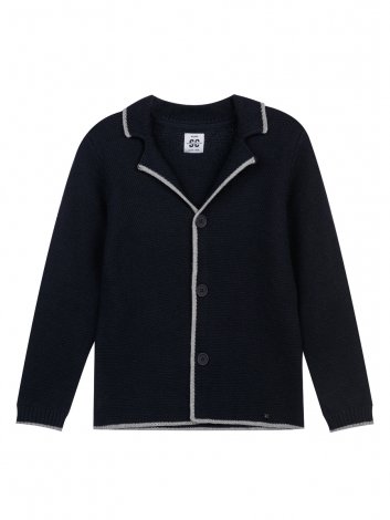 Черный кардиган для мальчика PlayToday Tween 22217011, вид 6