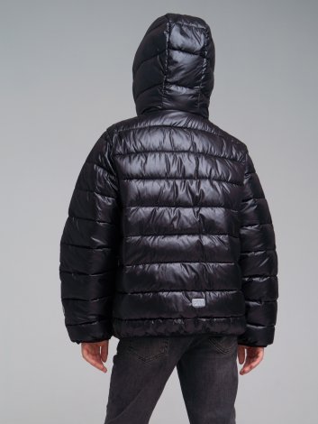 Черная куртка для мальчика PlayToday Tween 22217156, вид 8