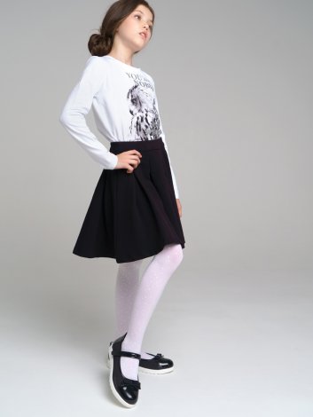 Белые колготки для девочки PlayToday Tween 22227006, вид 4