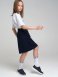 Темно-синяя юбка для девочки PlayToday Tween 22227124, вид 5 превью