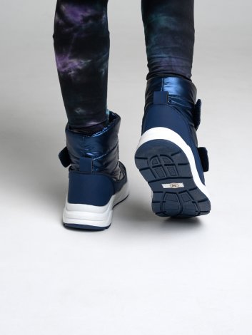 Темно-синие ботинки для девочки PlayToday Tween 22227300, вид 3