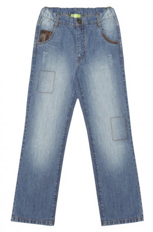 Синие джинсы для мальчика S'COOL 223004, вид 1