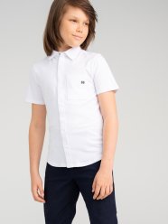 Белая сорочка (regular fit) для мальчика PlayToday Tween 22317097