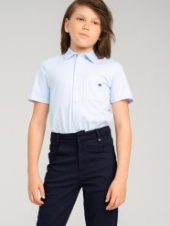 Голубая сорочка (regular fit) для мальчика PlayToday Tween 22317098