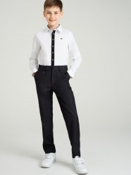 Серые брюки (regular fit) для мальчика PlayToday Tween 22317111