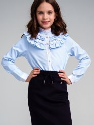 Голубая блузка для девочки PlayToday Tween 22327064