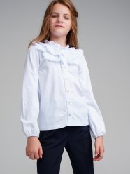 Белая блузка для девочки PlayToday Tween 22327086