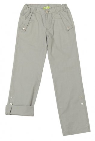 Светло-серые брюки для девочки S'COOL 224002, вид 1