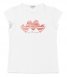 Белая футболка для девочки S'COOL 224014, вид 1 превью