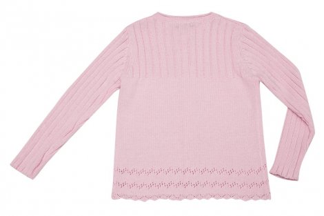 Светло-розовая кофта для девочки PlayToday 232035, вид 2