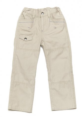 Бежевые брюки для мальчика PlayToday 241047, вид 1
