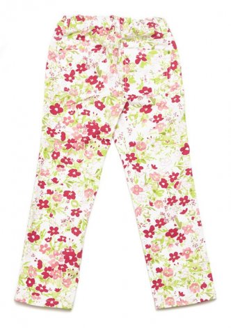 Разноцветные брюки для девочки PlayToday 242013, вид 2