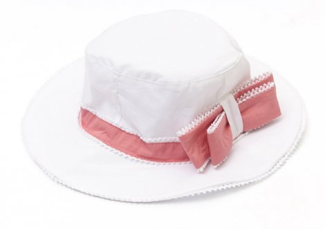 Белая шляпа для девочки PlayToday 242026, вид 1