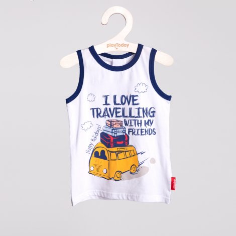 Комплект трикотажный для мальчиков: майка, шорты для мальчика PlayToday 251034/1035, вид 1