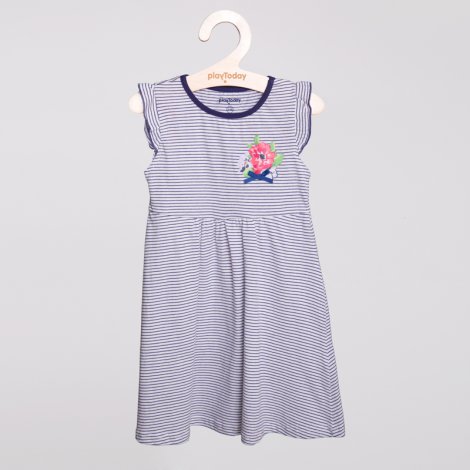 Платье трикотажное для девочек для девочки PlayToday 252014/519, вид 1