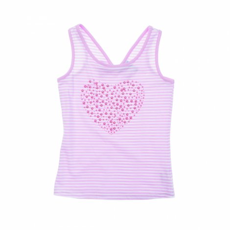Розовая майка для девочки PlayToday 262016, вид 1