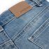 Синие шорты джинсовые для девочки PlayToday 282003, вид 5 превью