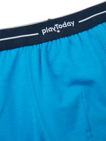 Синие трусы, 2 шт. в комплекте для мальчика PlayToday 32012805, вид 4