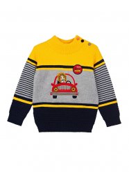 Оранжевый свитер для мальчика PlayToday Baby 32013027