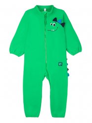 Зеленый флисовый комбинезон для мальчика PlayToday Baby 32013701