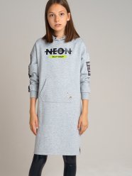 Серое платье для девочки PlayToday Tween 32021076
