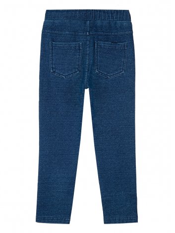 Синие джеггинсы для девочки PlayToday 32022020, вид 2