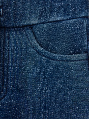 Синие джеггинсы для девочки PlayToday 32022020, вид 3