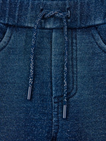 Синие джеггинсы для девочки PlayToday 32022020, вид 4